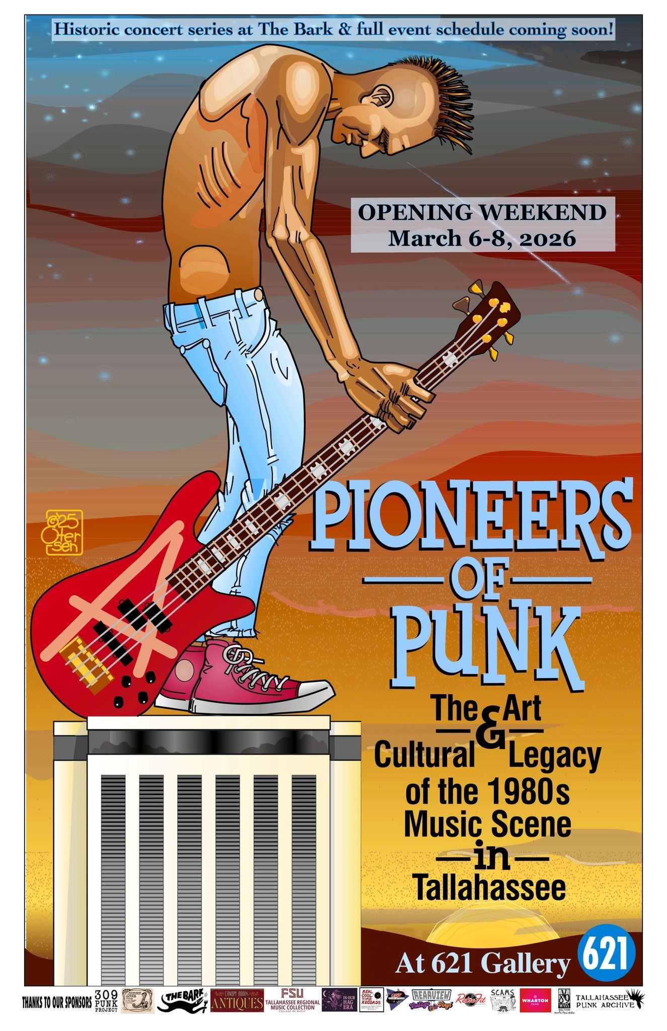 Pioneers of Punk — The Art & Cultural Legacy of the 1980s Music Scene in Tallahassee